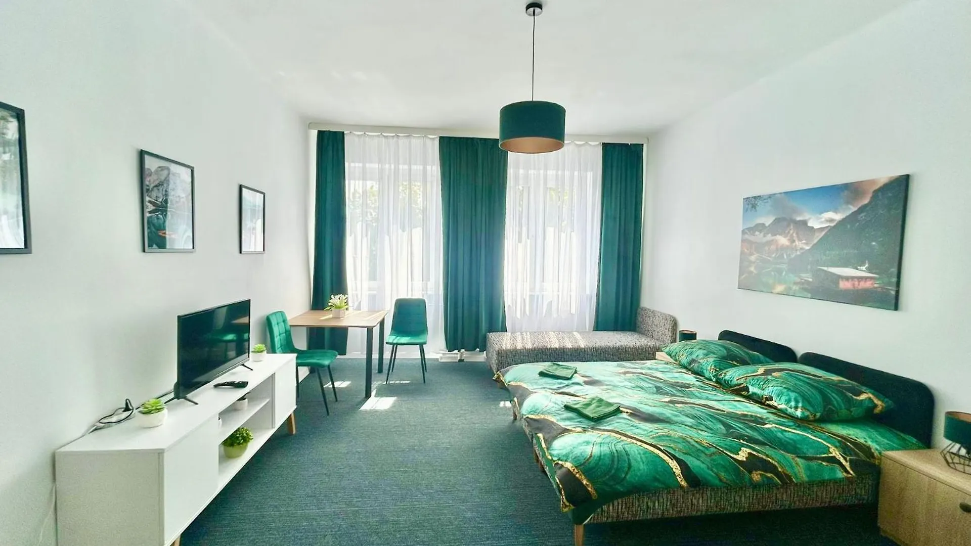 Jungle Studio New Prywatna Lazienka Gdańsk Apartman